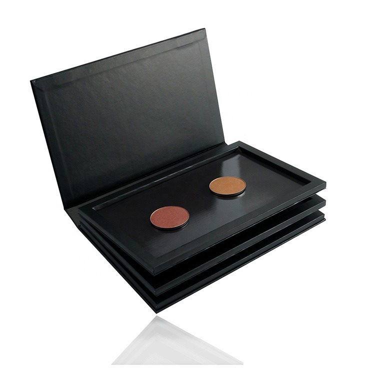 3 layers empty cosmetic makeup palette packaging magnetic book eyeshadow palette 3 3 layers empty cosmetic makeup palette packaging magnetic book eyeshadow palette