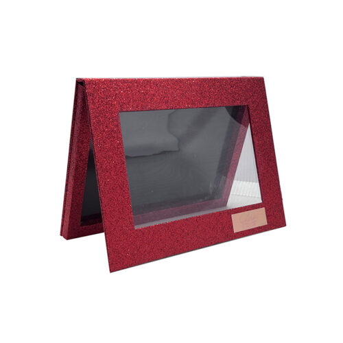 Empty Magnetic Eyeshadow Palette Red