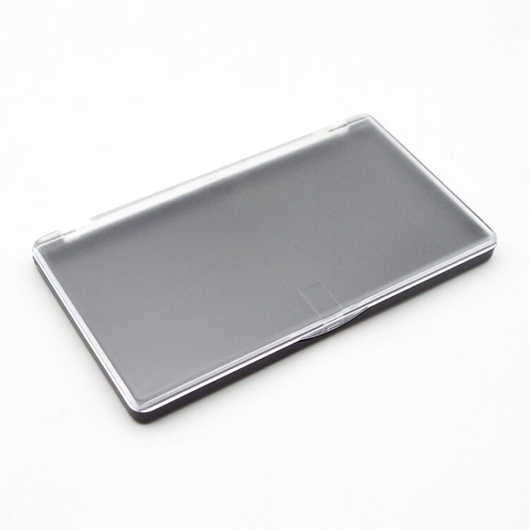 Frosted Clear Magnetic Eyeshadow Case