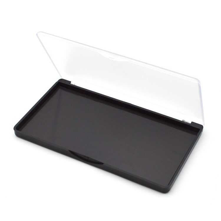 Frosted Clear Magnetic Eyeshadow Case