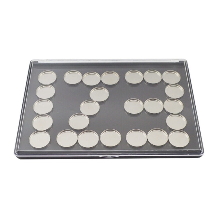 XL Magnetic Eyeshadow Case - Large Capacity Makeup Organizer for Eyeshadow, Blush & Lipstick (235*167mm)