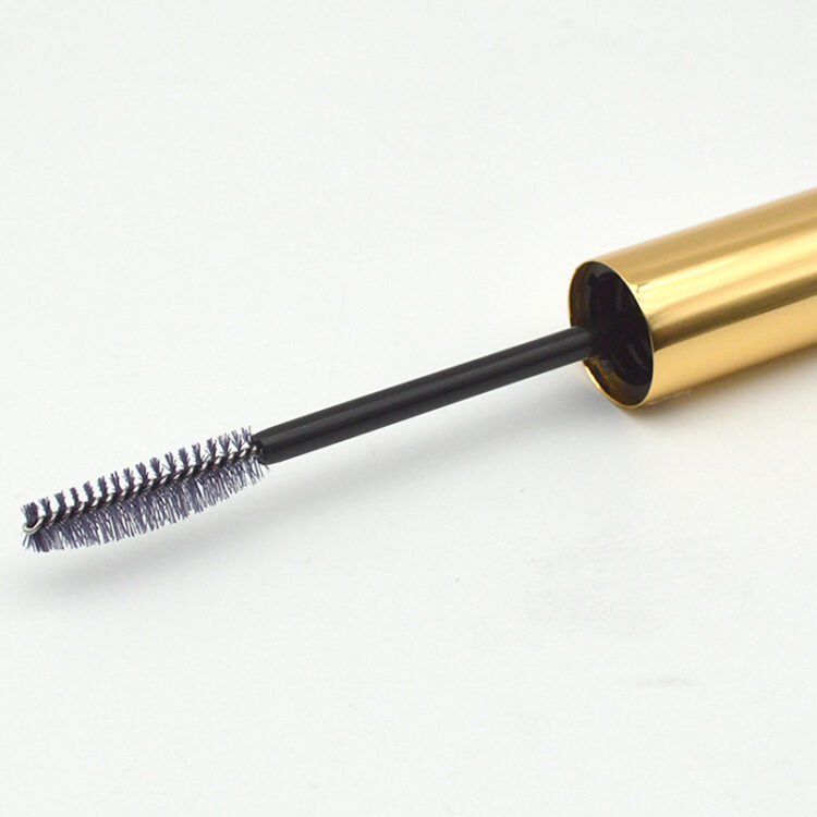 Gold Glossy Aluminum Mascara Tube