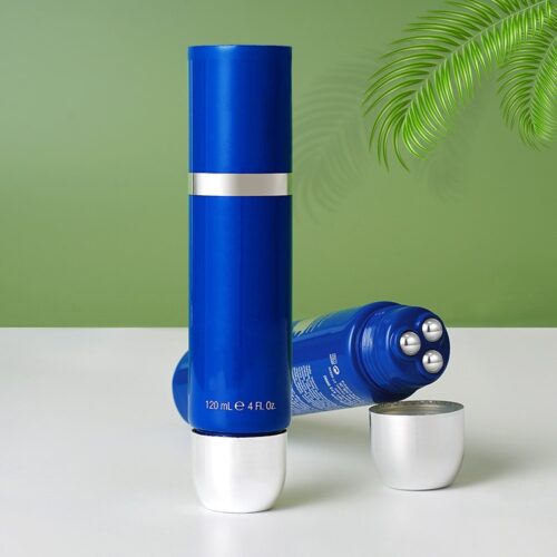 3-Roller Massage PE Tubes - Custom Packaging for Slimming Cream & Gua Sha (MOQ 500)