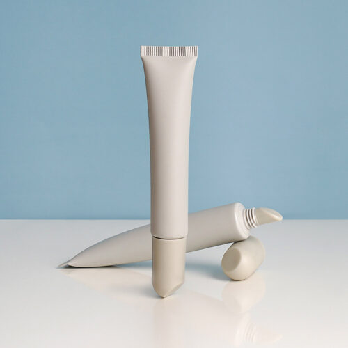 20ml Angled Lip Gloss Tubes - PE/PP Cosmetic Packaging for Lip Gloss & Skincare (MOQ 500)