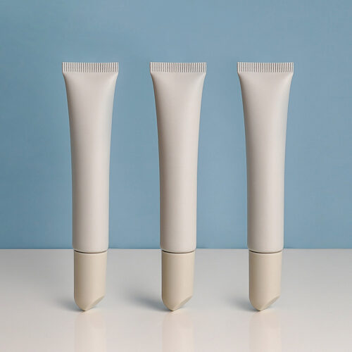 20ml Angled Lip Gloss Tubes - PE/PP Cosmetic Packaging for Lip Gloss & Skincare (MOQ 500)