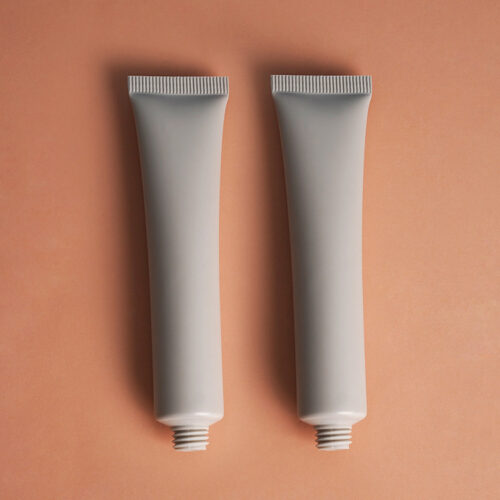 20ml Angled Lip Gloss Tubes - PE/PP Cosmetic Packaging for Lip Gloss & Skincare (MOQ 500)