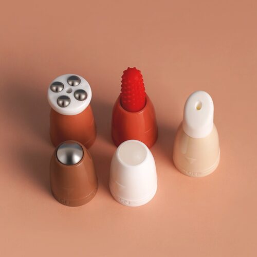 Single Bead Massage Tubes - 25ml Silicone Roller Packaging for Eye Cream & Lip Gloss (MOQ 1,000)