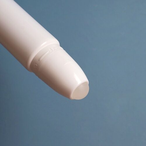 Single Bead Massage Tubes - 25ml Silicone Roller Packaging for Eye Cream & Lip Gloss (MOQ 1,000)