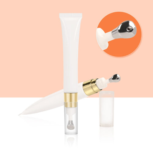 Zinc Alloy Eye Cream Tubes｜45° Massage Tip｜15ml Professional Packaging (MOQ 500+)