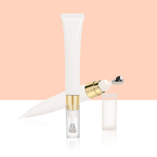 Zinc Alloy Eye Cream Tubes｜45° Massage Tip｜15ml Professional Packaging (MOQ 500+)