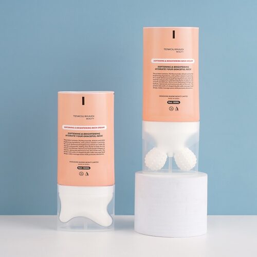 V-Roller Neck Therapy Tubes｜Ergonomic Silicone Head｜80ml Contouring Packaging (MOQ 5000+)