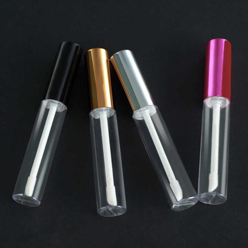 Multi-Color Lip Gloss Tubes｜5-10ml Cute Designs｜Gold/Silver Caps Customization (MOQ 12000pcs)
