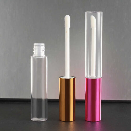 Multi-Color Lip Gloss Tubes｜5-10ml Cute Designs｜Gold/Silver Caps Customization (MOQ 12000pcs)
